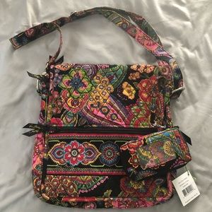 Vera Bradley mailbag and wristlet, Symphony in Hue